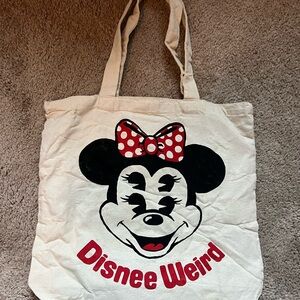 Disnee weird tote bag